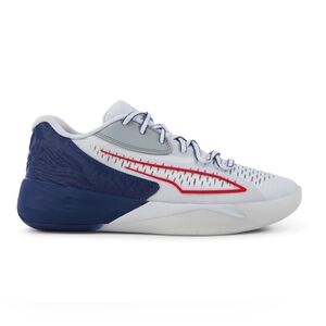 Size 6.5-PUMA Stewie 1 Four-Time Women's Sneakers- White/Elektro Blue-